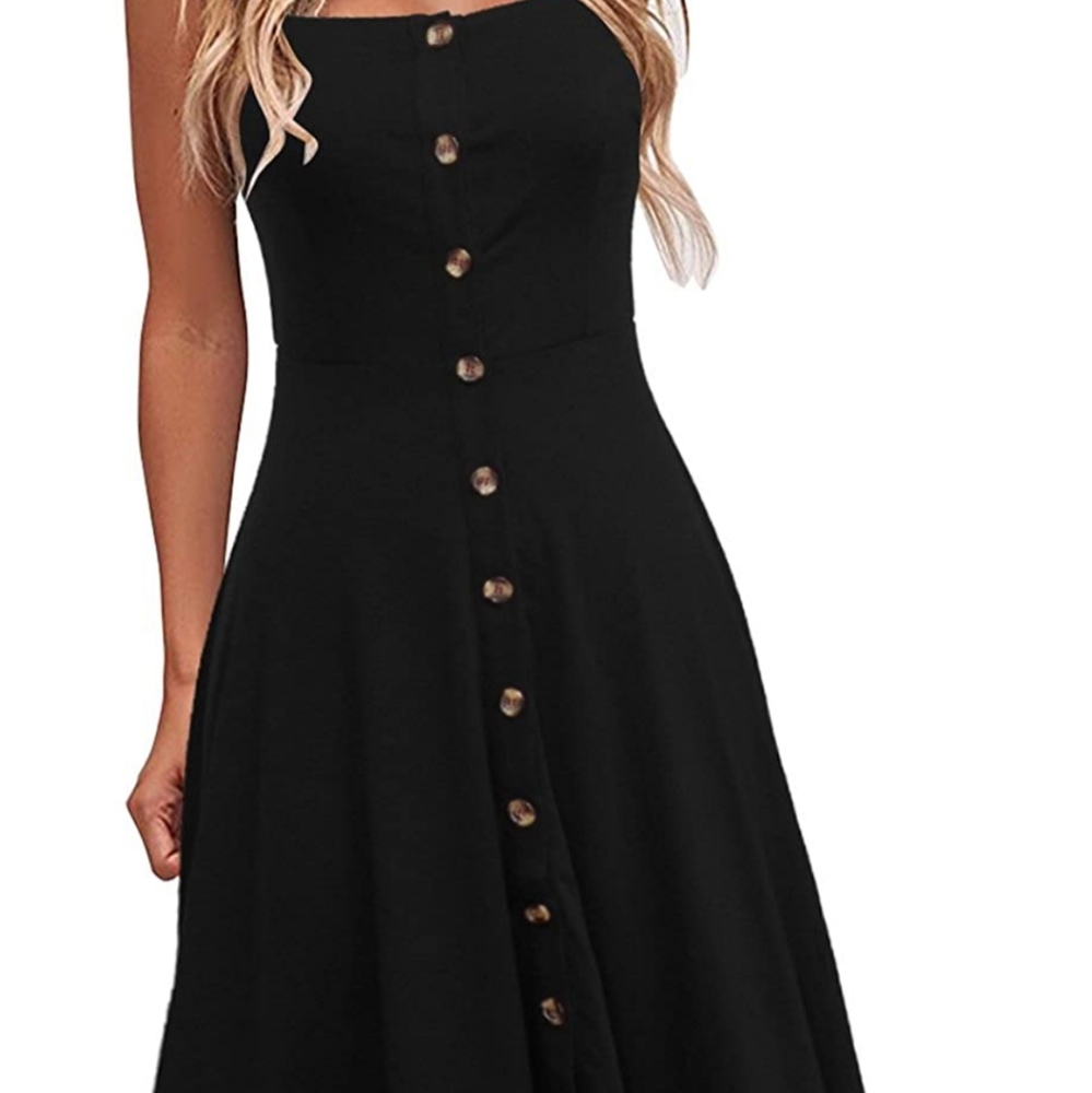 Cute button up dress